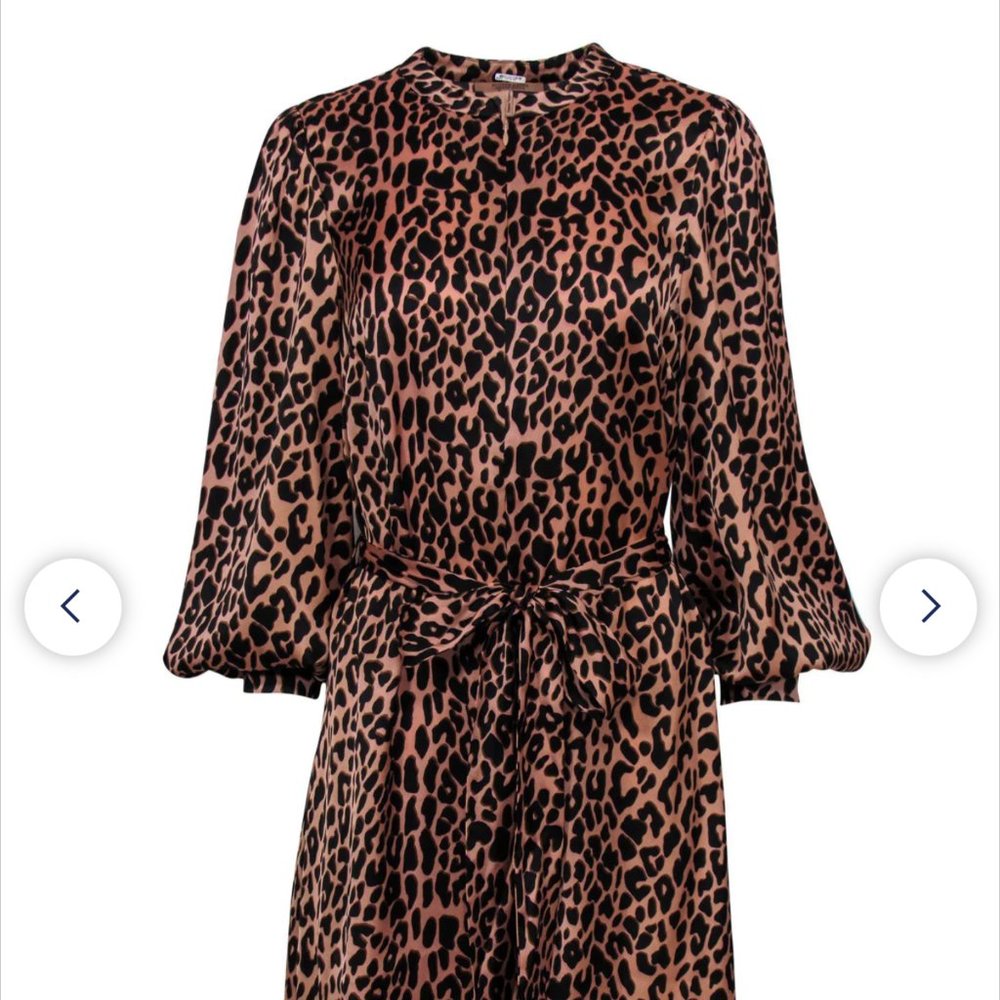 NWT Scotch & Soda Leopard Shift Dress